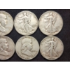 Image 3 : $3 Face Value in Assorted 90% Silver Half Dollars Ft. Walking Liberties & Franklins!