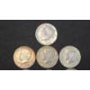 Image 2 : United States 1966, 1967, 1969 Philadelphia Mint 40% Silver Kennedy Half Dollars - FV: $3.50