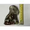 Image 9 : Adorable Degenhart Vintage Glass Dog Figurine- Dapper Gray Slag