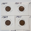 Image 2 : Lot of 11 Assorted U.S. Cents: (10) Wheat Cents & (1) 2025 Cent