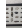 Image 3 : Framed Collection Of (19) Arrowheads