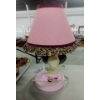 Image 5 : Childs Bedroom / Playroom Lamp & Shade With Elephant Figure - See Pics