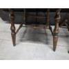 Image 6 : Beautiful Pair Of Vintage 2' x 3' 1'' Walnut Bow-Back Windsor Arm Chairs In Fabulous Condition 
