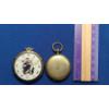 Image 12 : Waltham Norman Rockwell Collection Swiss Made Quartz Pocket Watch & Brass Picture Locket