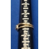 Image 5 : Women's 14K Gold Ring With Multi-Colored Stones - Size: 6 - Weight: 4g