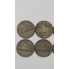 Image 5 : Assorted Years/Mint Marks United States 35% Silver Jefferson Wartime Nickels - Face Value: $0.50