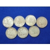 Image 5 : x7 Assorted Years 90% Silver Walking Liberty Half Dollars FV: $3.50