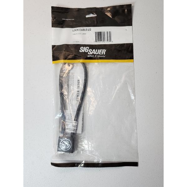 Sig Sauer Large Cable Lock - Brand New in Seal Package