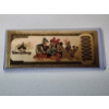 Image 2 : Disney Goofy Gold Foil .999999 - 24K Gold Note In Protective Holder - Mint Condition