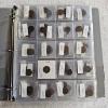 Image 1 : Sorted and Dated International Coin Collection in Protective Binder with Page Sleeves