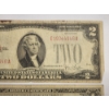 Image 3 : Two U.S. Notes: 1928-G $2 Red Seal Note & 1935-H $1 Blue Seal Silver Certificate 