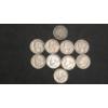 Image 1 : Assorted 90% Silver Dimes Including Barber, Mercury & Roosevelt Dimes - Face Value: $1.00