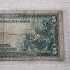Image 6 : Series 1914 United States $5 Federal Reserve Note - Cleveland District 4-D "Horse Blanket"