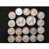 Image 7 : $2.20 FACE VALUE in Assorted 90% Silver United States Coins Ft. Quarters & Dimes