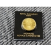 Image 3 : 2019 One Gram .9999 Fine Gold Maple Leaf Round in Card