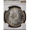 Image 2 : NGC MS63 1886 Morgan Silver Dollar - Nice Toning on Rim!