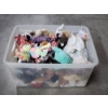 Image 1 : Tote Filled With Assorted TY Beanie Babies & Collectible Plush ~ TOTE INCLUDED!