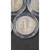 Image 12 : Encapsulated 1920, 1939, 1941, 1942, 1942-D 90% Silver Mercury Dimes - Face Value: $0.50