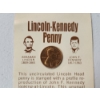 Image 2 : 1973 -D Lincoln-Kennedy Penny "Astonishing Coincidences" Info Card