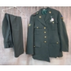 Image 2 : Vintage Vietnam War Era U.S. Rifleman Green Dress Uniform Coat & 2 Pairs Of Pants