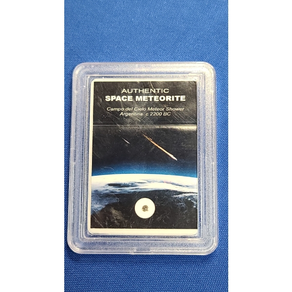 Authentic Space Meteorite From The Campo Del Cielo Meteor Shower In Argentina C. 2200 BC