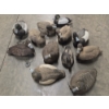 Image 1 : Eleven Life Size Floating Duck Decoys 