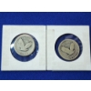 Image 4 : 2 Standing Liberty Silver Quarters - Unknown Year