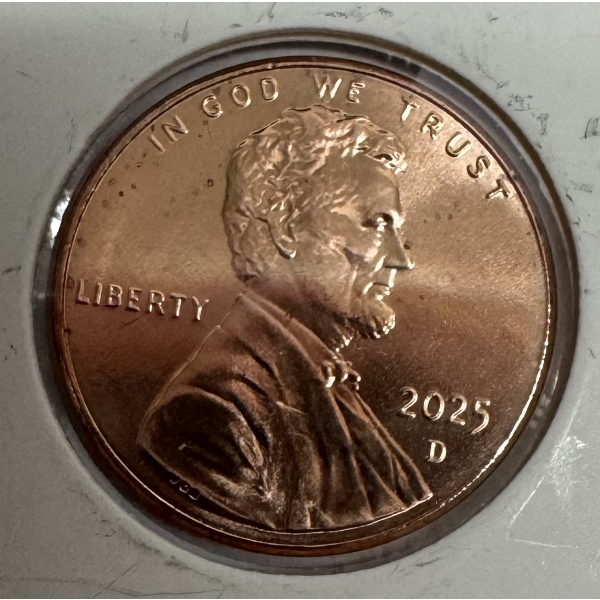 2025-D United States Lincoln Cent - Beautiful Condition! 