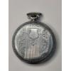 Image 8 : Vintage Art Deco "Satisfaction" Roamer 6 Jewel Swiss Open-face Dress Pocket Watch - Non-Working Cond