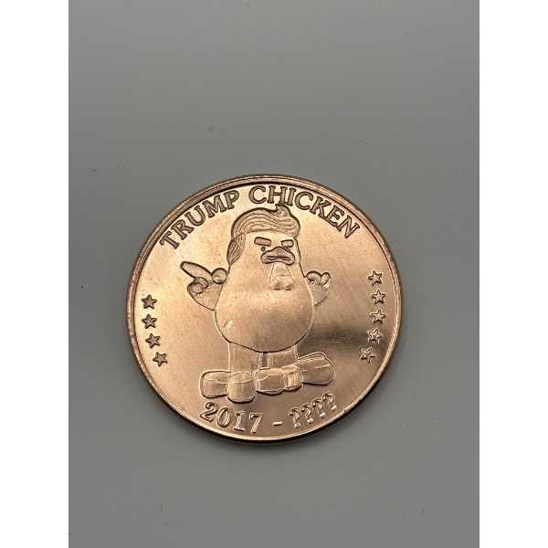 Trump Chicken 1 oz .999 Copper Round
