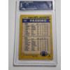 Image 3 : 1982 Topps Ken Anderson & Joe Montana Football Trading Card #257 PSA Graded Near Mint 8 