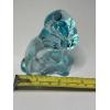 Image 9 : Adorable Degenhart Vintage Uranium Glass Dog Figurine- Ice Blue