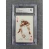 Image 1 : CGC 9 Mint 1963 Stancraft Playing Cards Mel Hein Nine of Diamonds