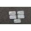 Image 1 : (5) 1 Gram .999 Fine Silver From The Pan Silver Company With U.S Flag Motif
