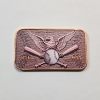 Image 2 : America's 250th Anniversary Baseball Flyover Colorized 1 AVDP oz .999 Fine Copper Bar