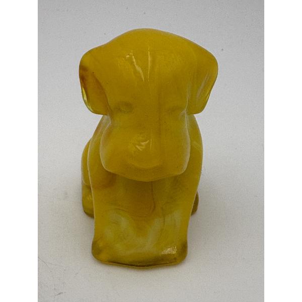 Adorable Degenhart Vintage Glass Dog Figurine- Buttercup