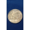 Image 1 : 1 Troy Ounce .999 Fine Silver Round - Horse Drawn Sleigh & Christmas Wreath Motif 