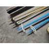 Image 4 : Lot of Vintage Skiing Items: 2 Sets of Skis & Ski Poles, 1 Pair of Boots