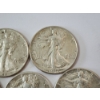 Image 3 : Five Assorted Years 90% Silver Walking Liberty Half Dollars - FV: $2.50