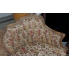 Image 4 : Mid Century Victorian Style Upholstered Sofa As Shown.  