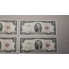 Image 3 : (11) United States Crisp Series 1963 $2 Red Seal Uncirculated Bank Notes - Face Value: $22.00