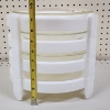 Image 7 : 4 Tray Stacking Pie Dishes Featuring Three Glass Pie Dishes ~ PYREX & ANCHOR!