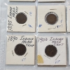 Image 7 : $0.18 Face Value of Assorted Cents: Mostly Indian Head, One Lincoln, & Uncle Sam Play Penny
