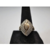 Image 1 : 10K Yellow Gold Fashion Cocktail Ring - Size 7.5 - TW: 4.5g