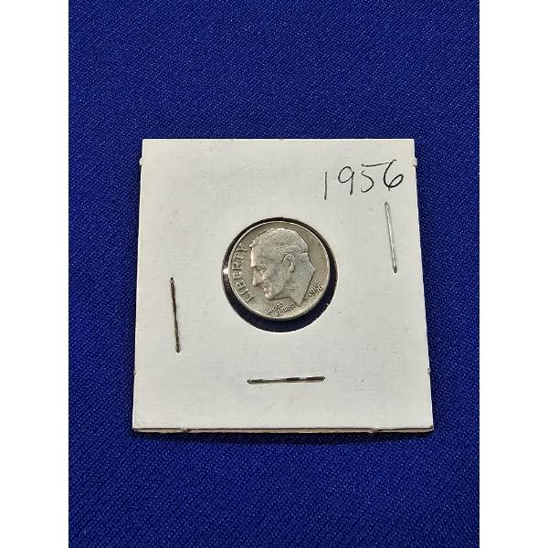 1956 Silver Roosevelt Dime 90% Silver