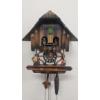 Image 4 : Vintage German Country Scene Cuckoo Clock With 3 Weights - See Details
