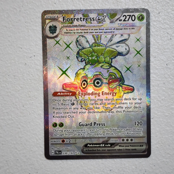 Forretress EX 230/193 Holo Rare Pokemon Trading Card