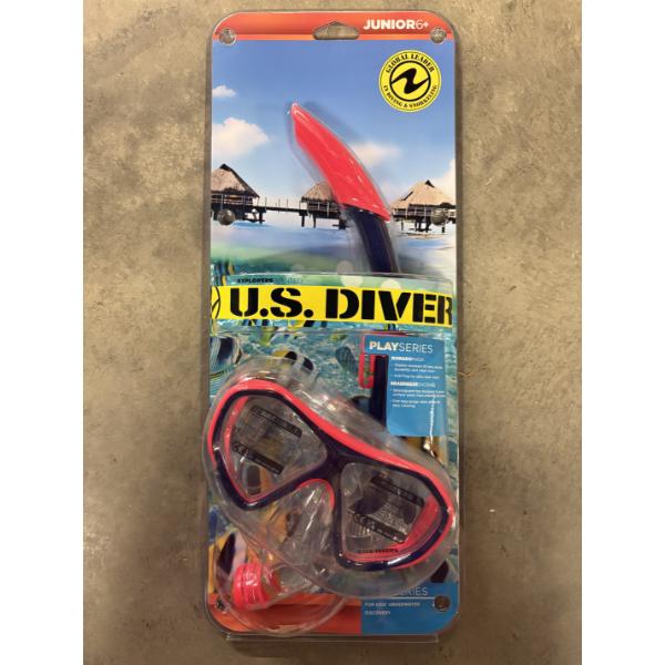 New - US Divers Snorkel Set - Junior 6+