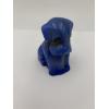 Image 2 : Adorable Degenhart Glass Dog Figurine - Blue Jay - ~2.5 inches