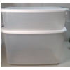 Image 2 : Sterilite 35 Qt & 66 Qt Clear Plastic Storage Bins 